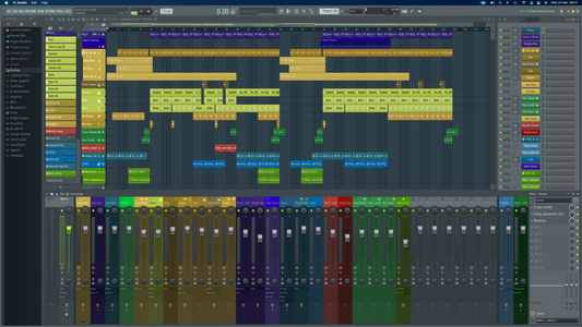 FL Studio DnB Template "Liquid Lights"