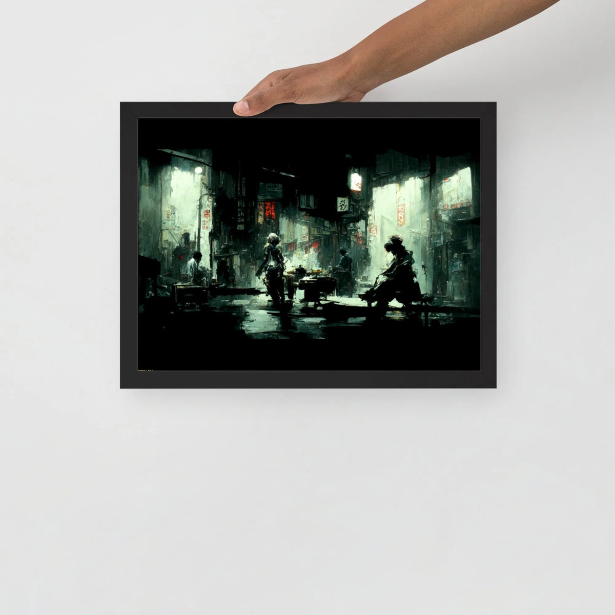 1 of 1 Framed Print - "Cinematic Outside the Venue"