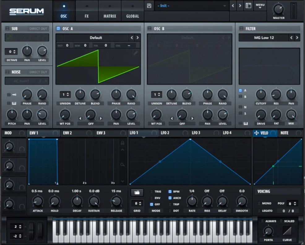 Xfer Serum Tutorial DnB Roller Bass