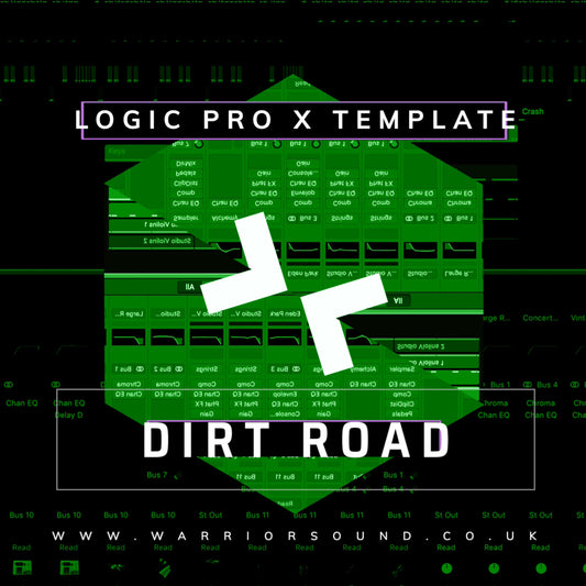 Logic Pro X Hip Hop / Rap Template - Dirt Road