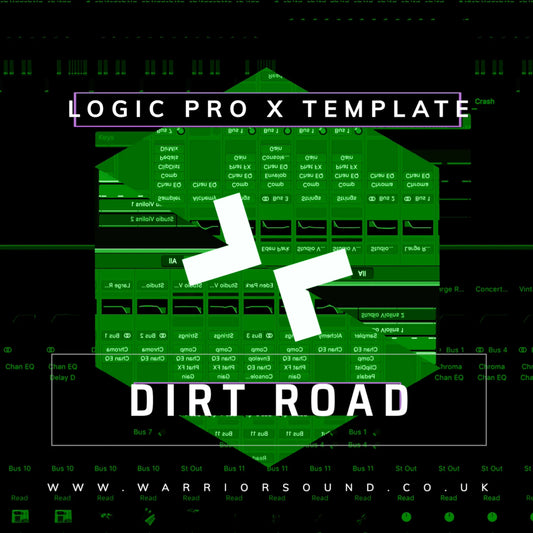 Logic Pro X Hip Hop / Rap Template - Dirt Road