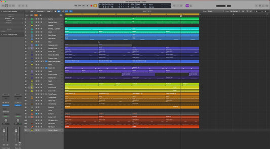 10 Breaks of Drum And Bass Logic Pro Template